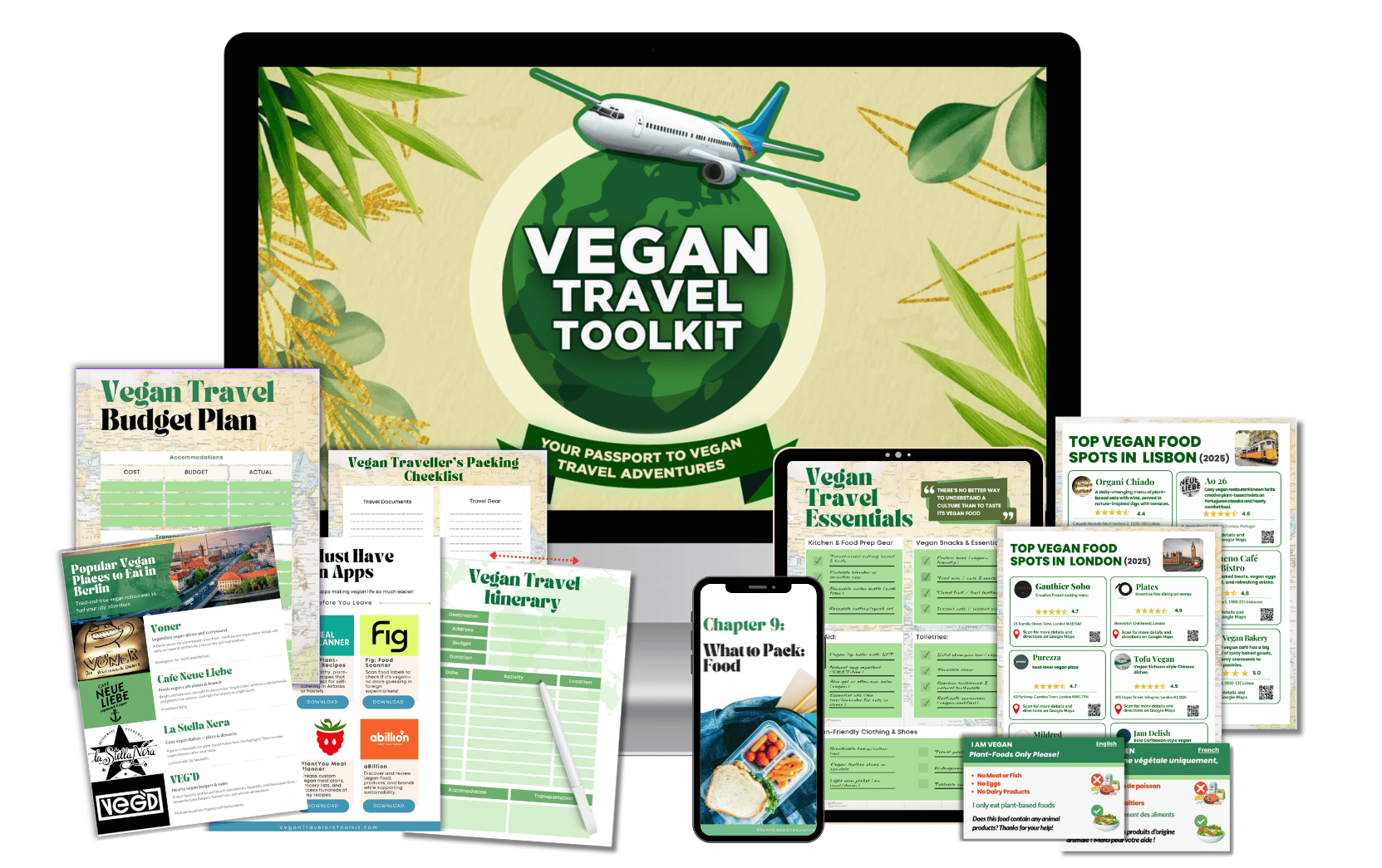Vegan Travel Toolkit Bundle